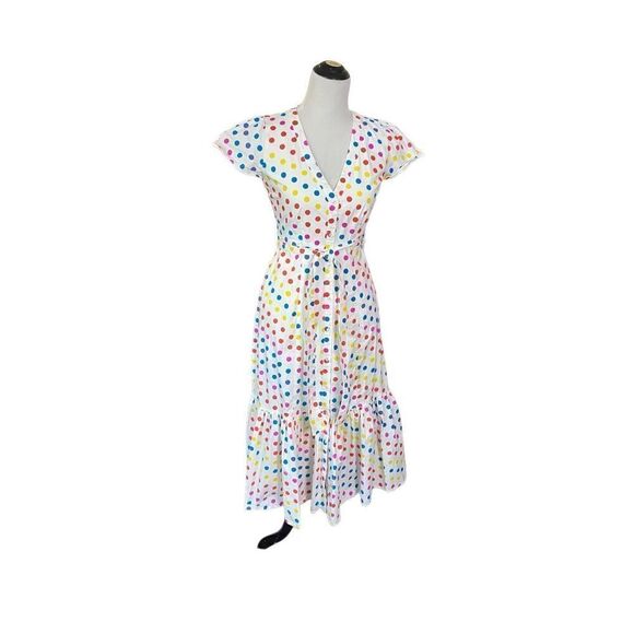 Color Me Courtney Dipping Dot Minnie Dress size 2 - Picture 3 of 11